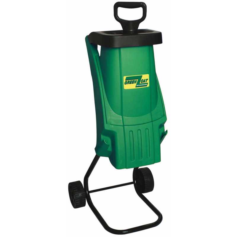 Broyeur de végétaux 2500W Bac 45 Litres Branches 45mm Elagage Jardinage  Taillage VITO