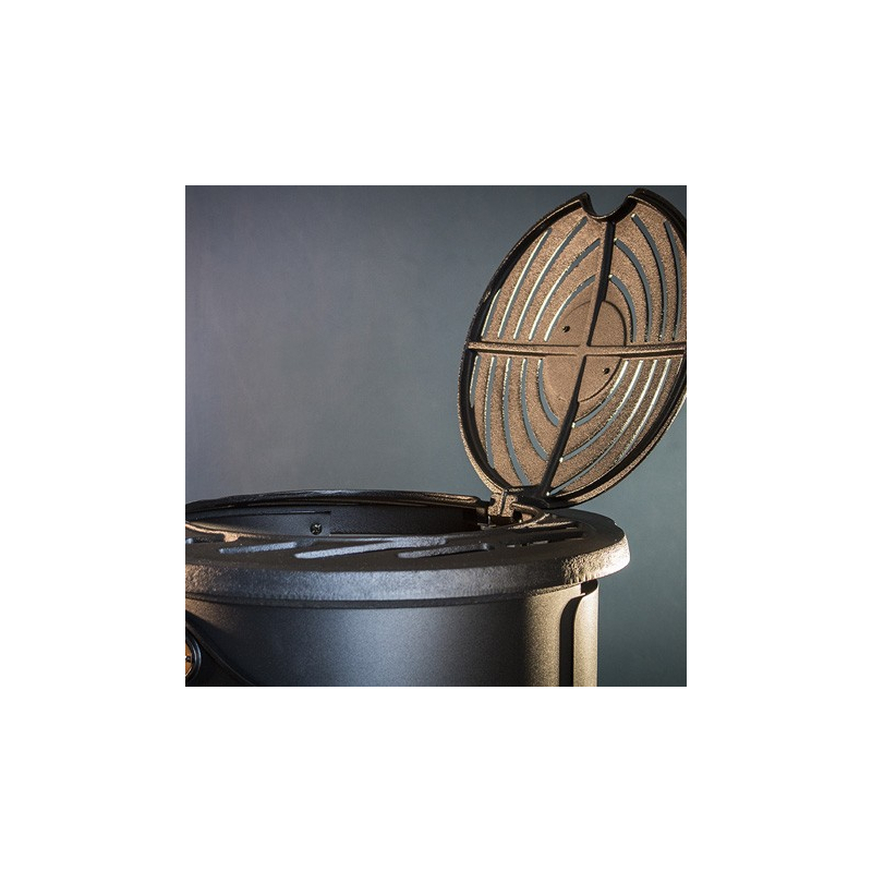 UNIVERSAL - Poêle à gaz Provence 3,4 KW Noir mat Effet poêle à bois Fonte  véritable Chauffage d'appoint : : Cuisine et Maison